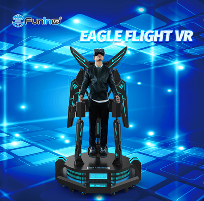 0.8kw Stand Up Flight VR Simulator Ultimate Plattform Hochgeschwindigkeit