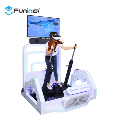 3D Sound 5 Passagier VR Skifahren Virtual Reality Space Walk Elektrische Kurbelplattform