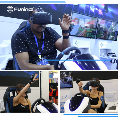 Sicherheits-Standard-VR-Simulator mit 92 PC-Spielen 360-Grad-Bewegung / HD-Surround-Bildschirm