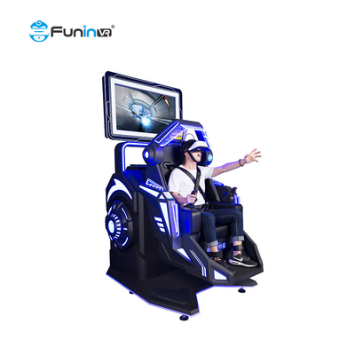 Multiplayer 9D VR-Simulator mit dynamischem Extreme-Thema 360-Grad-Rotations-Joystick-Steuerung