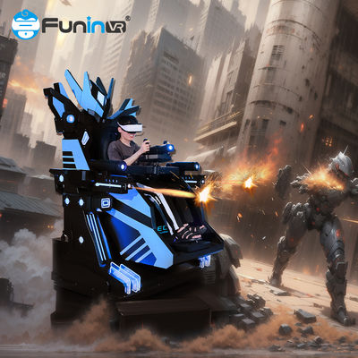 Revolutionäre VR Erfahrung mit Joystick Controller 9D VR Stuhl 360 Grad Drehung