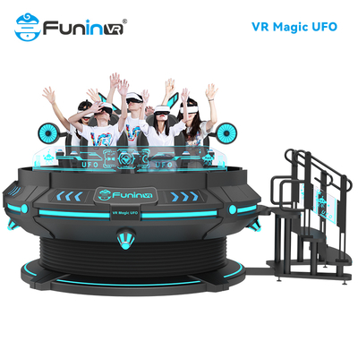 Steigern Sie Ihr Unterhaltungsgeschäft mit 6 Sitzen 9D VR VR-Kino Spannung 220V/2,4KW und Computer I5 1650 8G 240G