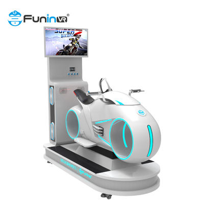 Simulator-Sport-Spielvirtuelle realität MultiPlayers 9D VR Moto, die Motor läuft