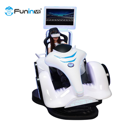 Arcade-Spiel-Maschine VR Rennwagen VR Mario kart Simulator FuninVR 9d mit Weiß