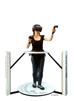 Vergnügungspark Virtual Reality Laufband Shooting Walker Simulator VR Walker