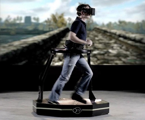 Kat VR gehende Simulator gehende Plattform der virtuellen Realität der Odt-Spiel-Tretmühlen-360