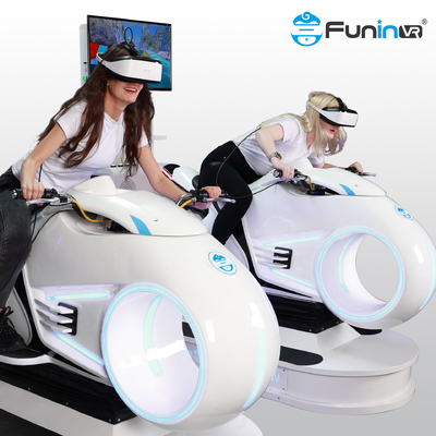 Fahrsimulator 9D VR der virtuellen Realität Fahrsimulator der Spiel-Maschinen-laufend Motorrad-VR